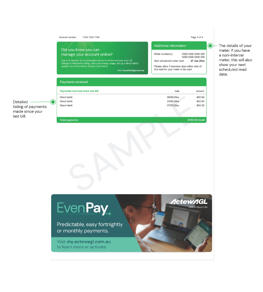 How To Read My Bill