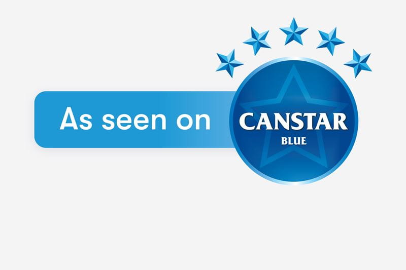As seen on Canstar blue